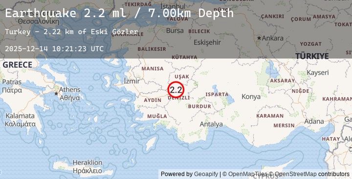 Map of WESTERN TURKEY