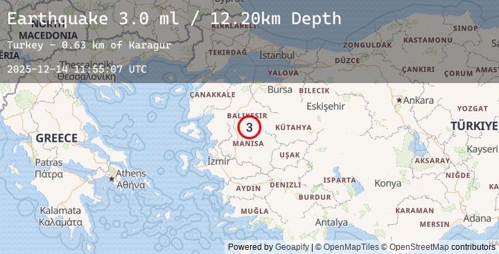 Map of WESTERN TURKEY