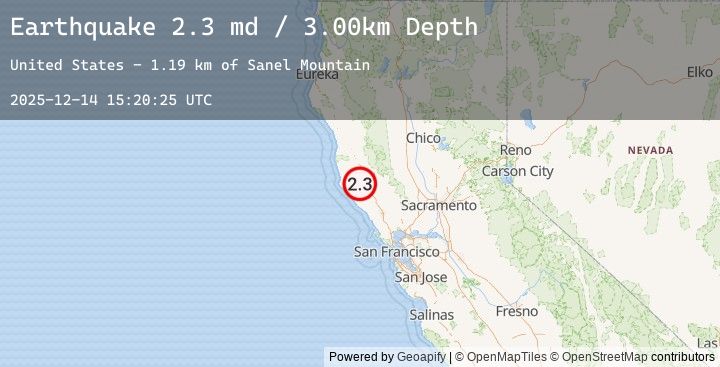 Map of NORTHERN CALIFORNIA