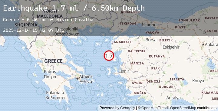 Map of NEAR THE COAST OF WESTERN TURKEY