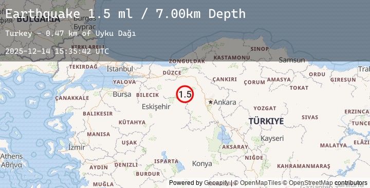 Map of WESTERN TURKEY