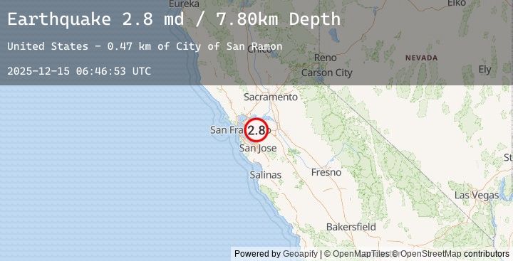 Map of SAN FRANCISCO BAY AREA, CALIF.
