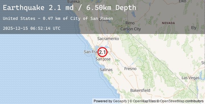 Map of SAN FRANCISCO BAY AREA, CALIF.