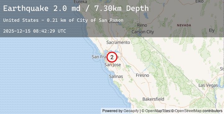 Map of SAN FRANCISCO BAY AREA, CALIF.