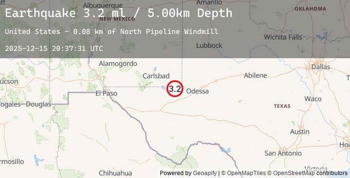 Map of WESTERN TEXAS