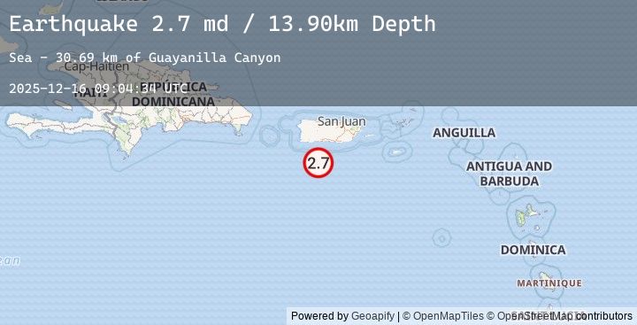 Map of PUERTO RICO REGION