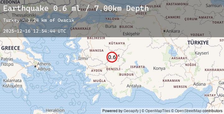 Map of WESTERN TURKEY