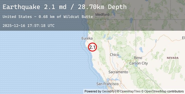 Map of NORTHERN CALIFORNIA