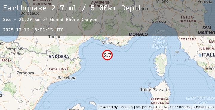 Map of WESTERN MEDITERRANEAN SEA