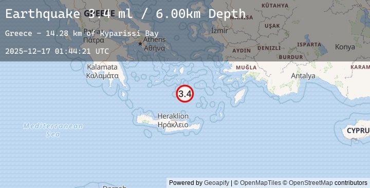 Map of DODECANESE ISLANDS, GREECE
