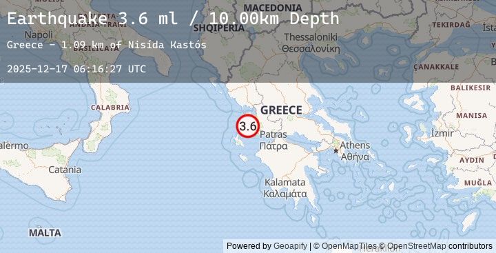 Map of GREECE