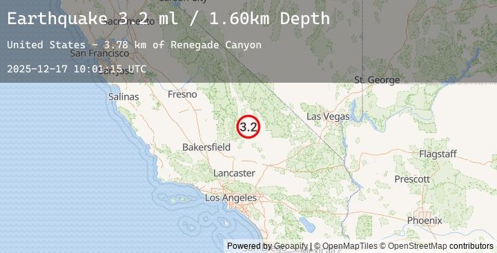 Map of CENTRAL CALIFORNIA