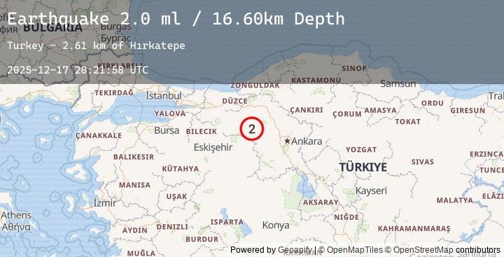Map of WESTERN TURKEY