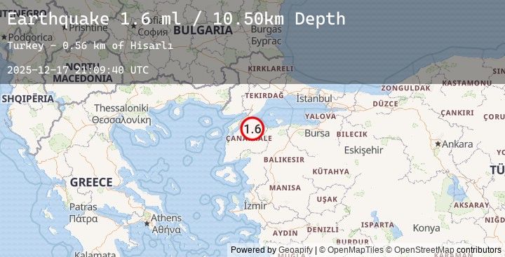 Map of WESTERN TURKEY