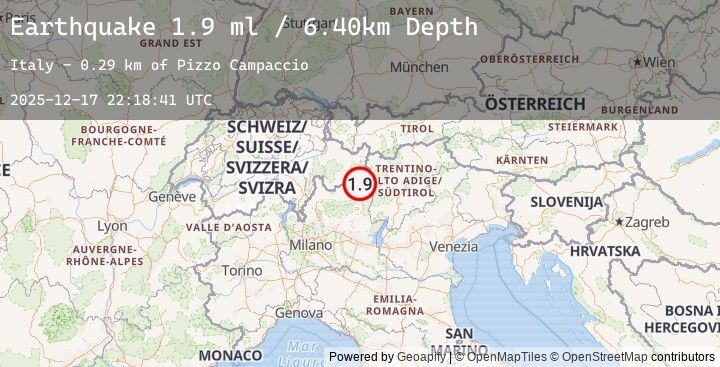 Map of NORTHERN ITALY