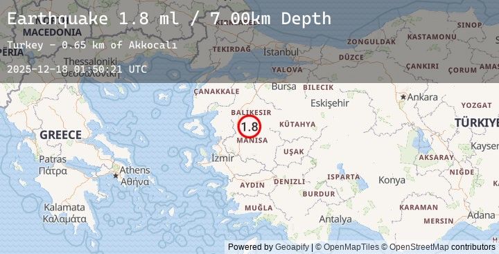 Map of WESTERN TURKEY