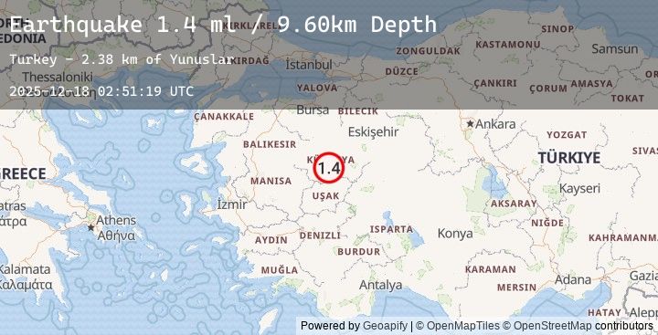 Map of WESTERN TURKEY