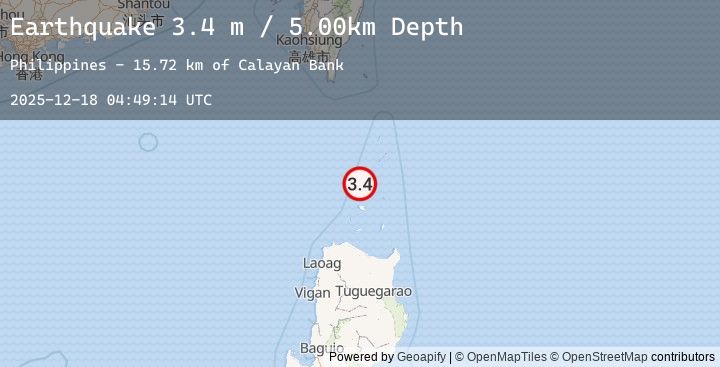 Map of BABUYAN ISL REGION, PHILIPPINES