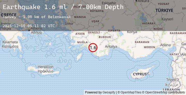 Map of WESTERN TURKEY