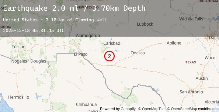 Map of WESTERN TEXAS