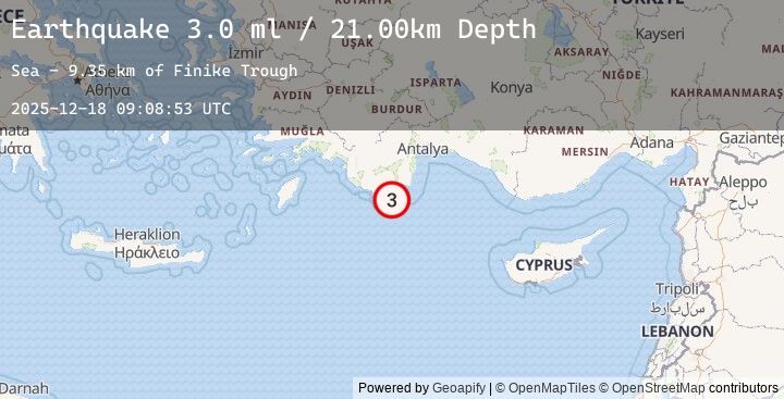 Map of WESTERN TURKEY