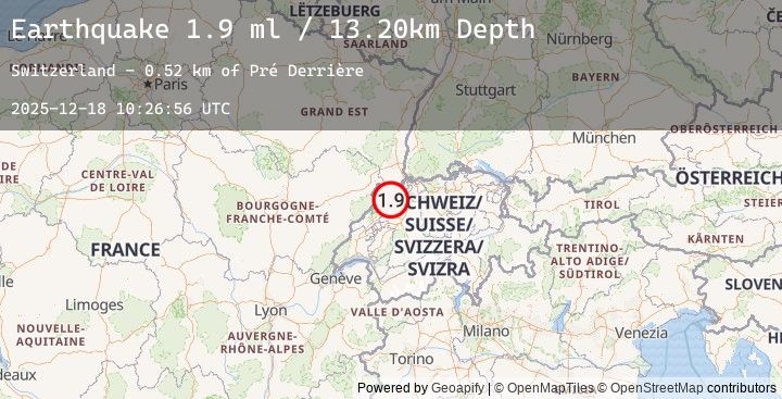 Map of SWITZERLAND