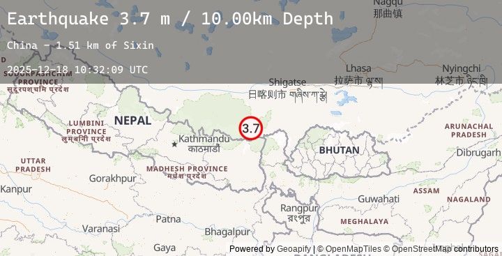 Map of WESTERN XIZANG