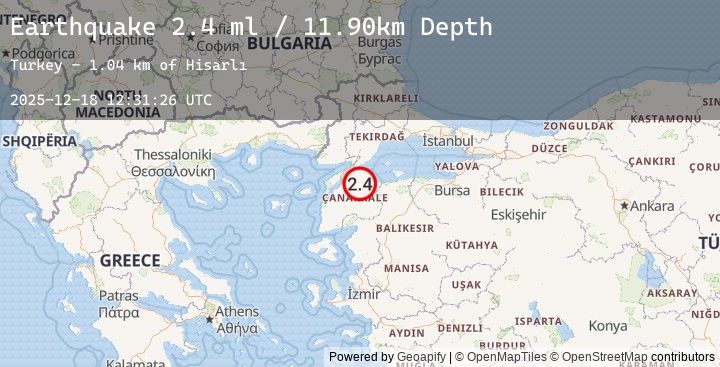 Map of WESTERN TURKEY