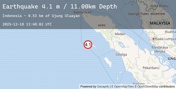 Map of SIMEULUE, INDONESIA