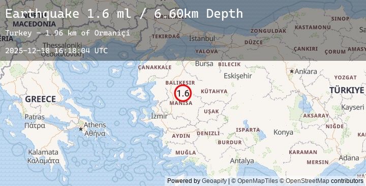 Map of WESTERN TURKEY