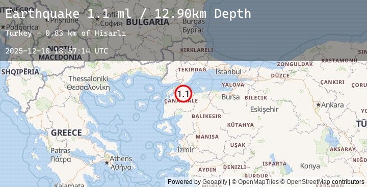 Map of WESTERN TURKEY