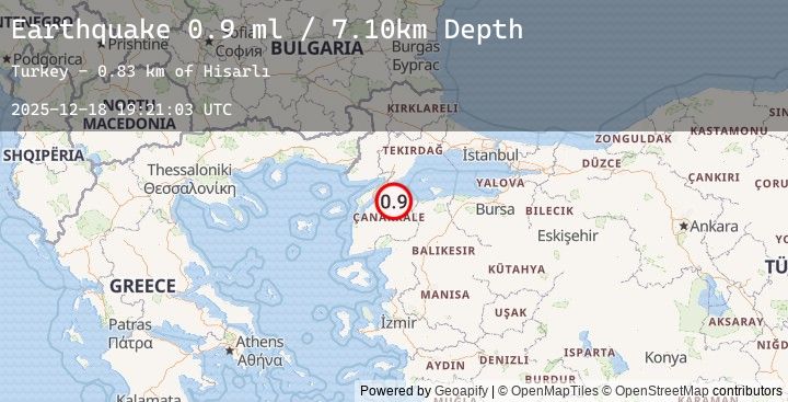 Map of WESTERN TURKEY