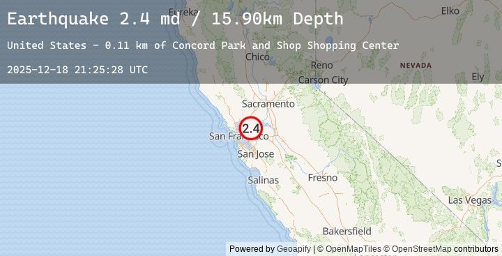 Map of SAN FRANCISCO BAY AREA, CALIF.