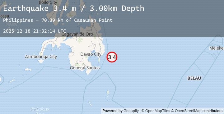 Map of PHILIPPINE ISLANDS REGION