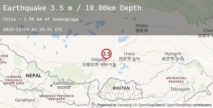 Map of WESTERN XIZANG