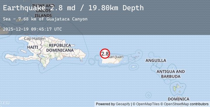 Map of PUERTO RICO REGION