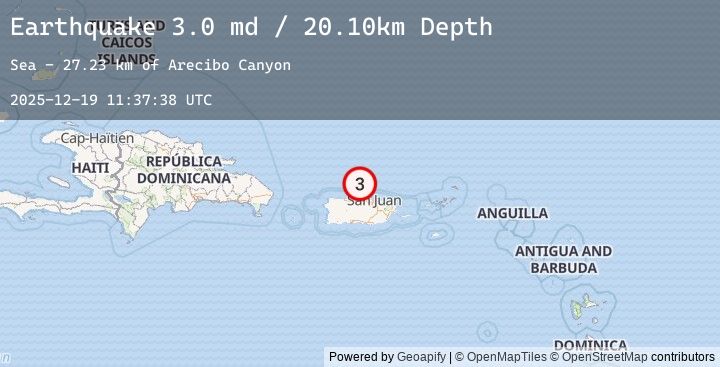 Map of PUERTO RICO REGION