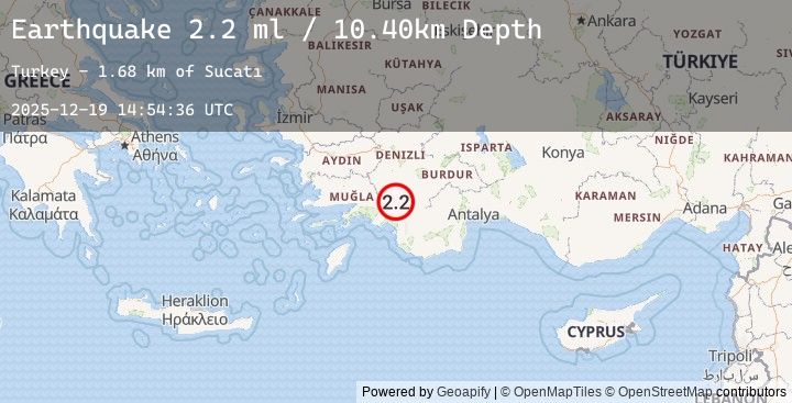 Map of WESTERN TURKEY