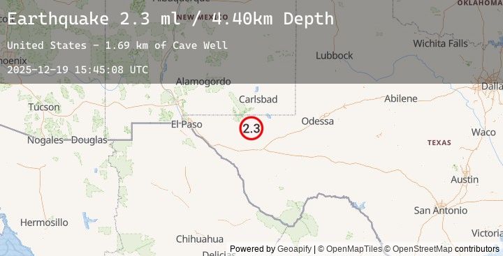Map of WESTERN TEXAS