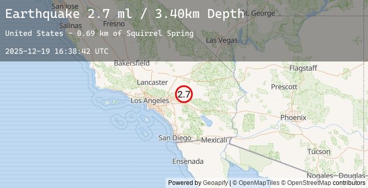 Map of SOUTHERN CALIFORNIA