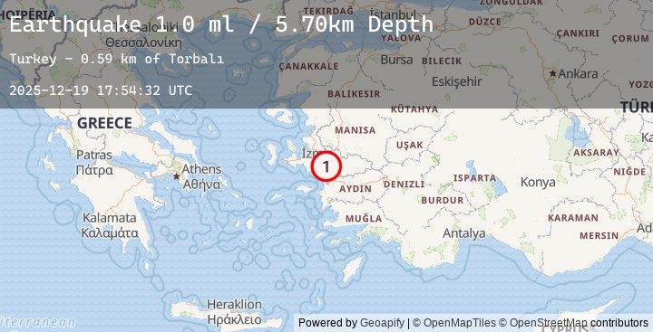 Map of WESTERN TURKEY