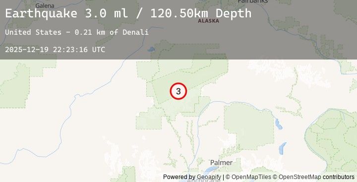 Map of CENTRAL ALASKA