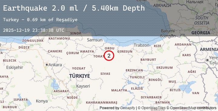 Map of CENTRAL TURKEY