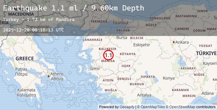 Map of WESTERN TURKEY