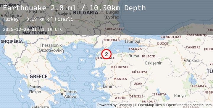 Map of WESTERN TURKEY