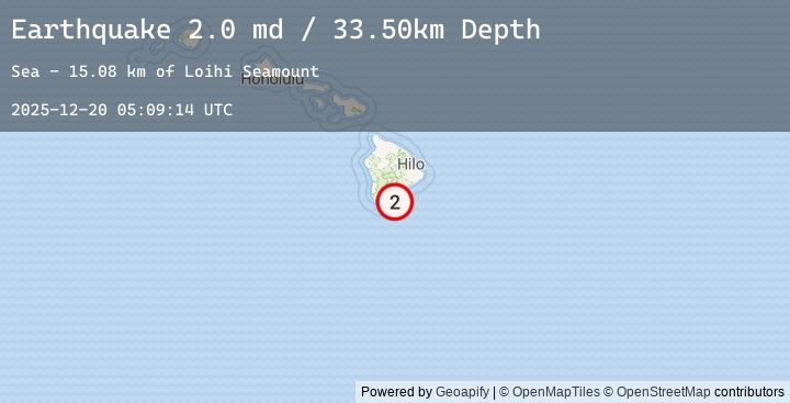 Map of HAWAII REGION, HAWAII