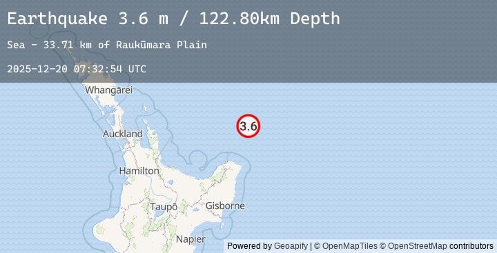 Map of OFF E. COAST OF N. ISLAND, N.Z.