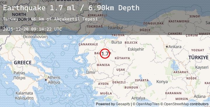 Map of WESTERN TURKEY