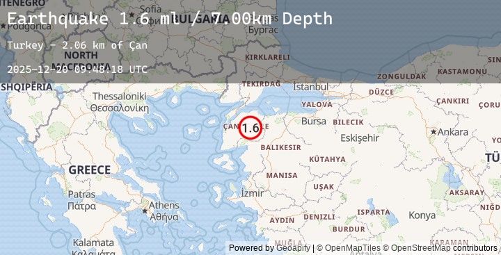 Map of WESTERN TURKEY