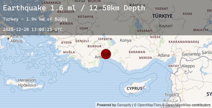Map of WESTERN TURKEY